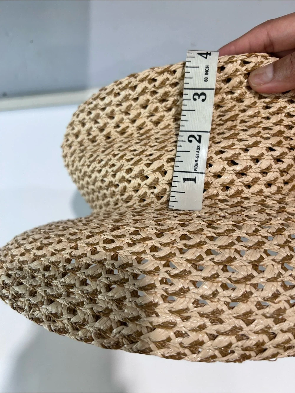 Eric Javits Women's Valeria Bucket Hat Wide Brim Straw Bucket Hat - Natural - Picture 12 of 16